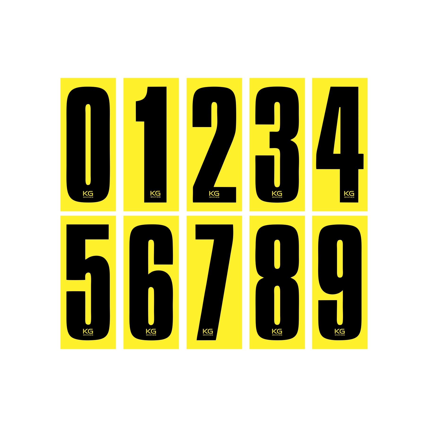 Kart Numbers