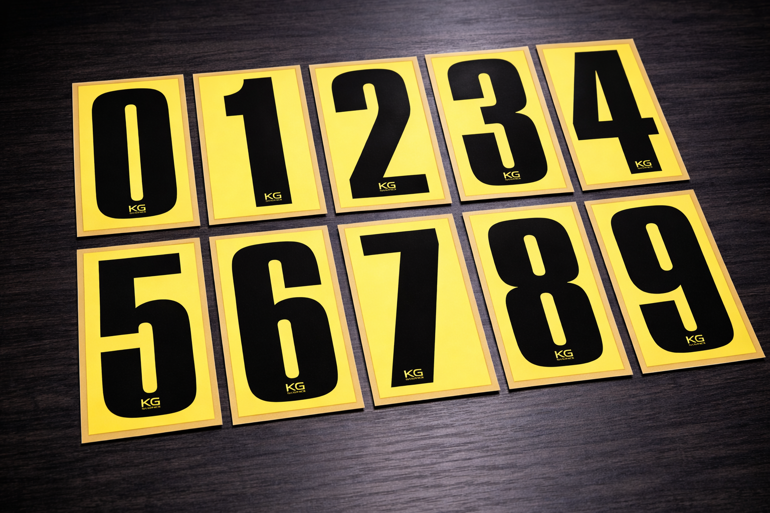 Kart Numbers