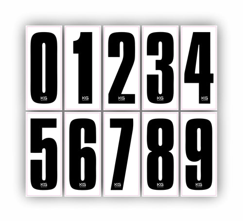 Kart Numbers