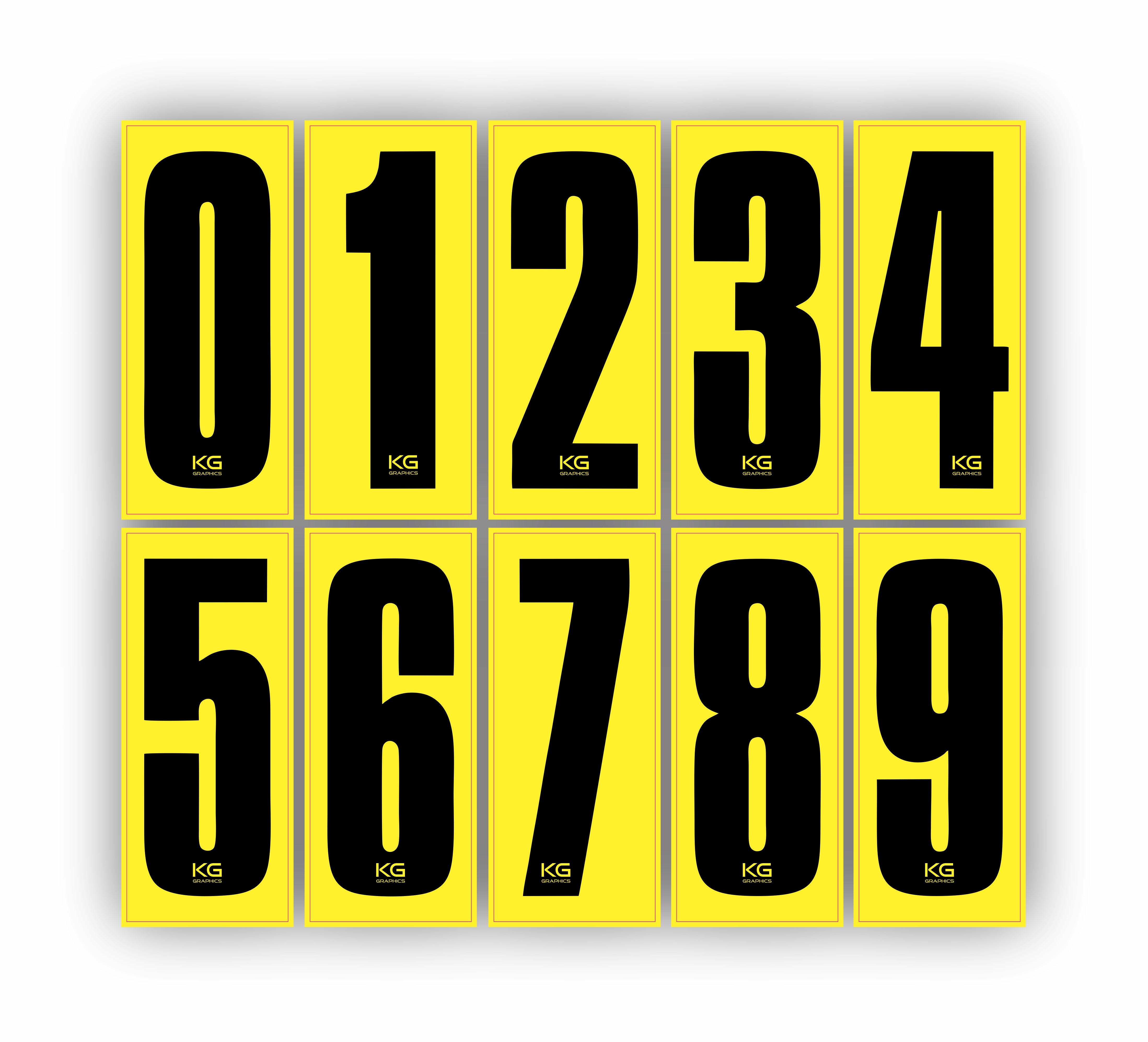 Kart Numbers